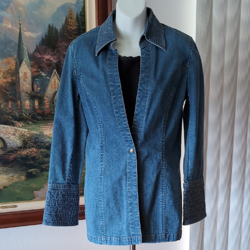 Classiques Entiier Stretch Denim Women's Jacket